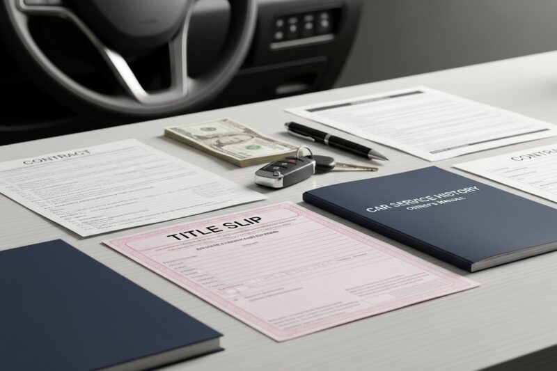 Jakie dokumenty są potrzebne przy sprzedaży auta?