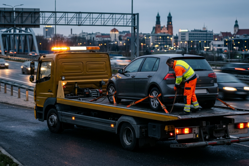 Ranking najlepszych pomocy drogowych Poznań 2026 - kogo wezwać na trasie?