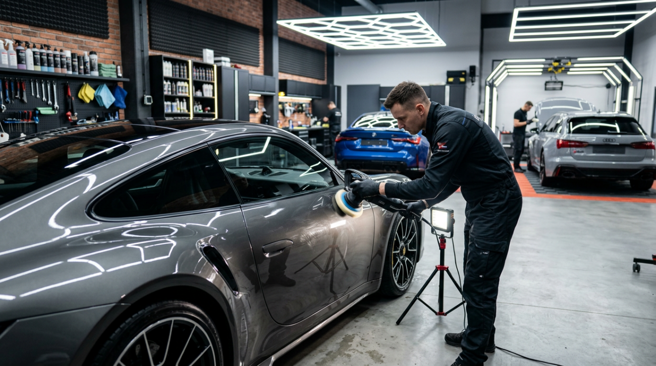 Ranking najlepszych studiów auto detailingu Poznań 2026 - gdzie najlepiej zadbać o lakier?