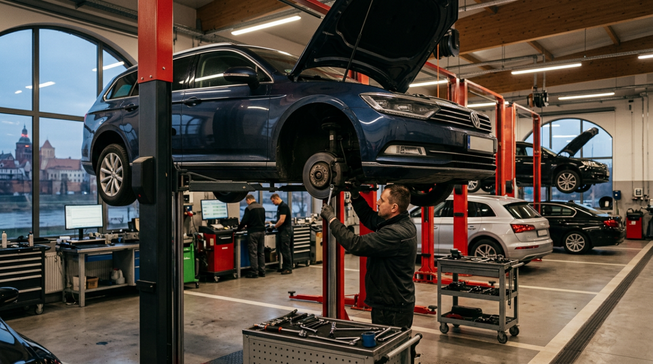 Ranking najlepszych warsztatów samochodowych Toruń 2026 - kogo wybrać?