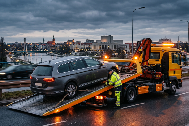Ranking pomocy drogowych Bydgoszcz 2026 - Kogo wezwać do awarii?