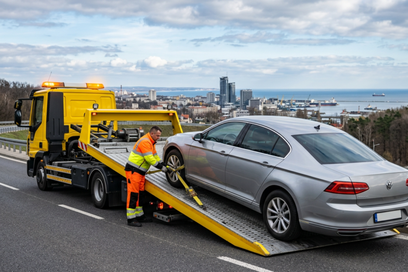 Ranking pomocy drogowych Gdynia 2026 – Najlepsza laweta i holowanie