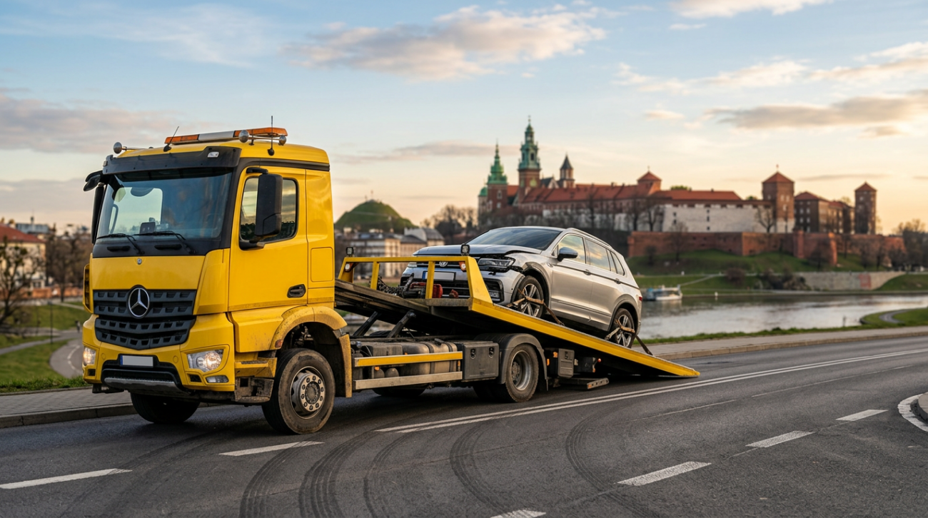 Ranking pomocy drogowych Kraków 2026 - kogo wybrać w nagłej awarii?