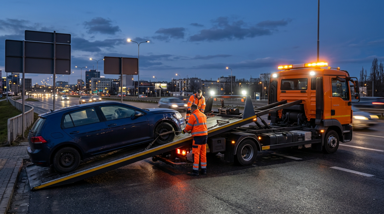 Ranking pomocy drogowych Łódź 2026 - laweta 24/7