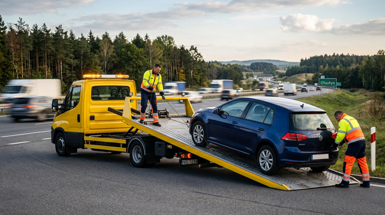 Ranking pomocy drogowych Olsztyn 2026 - najlepsze autolawety 24/7