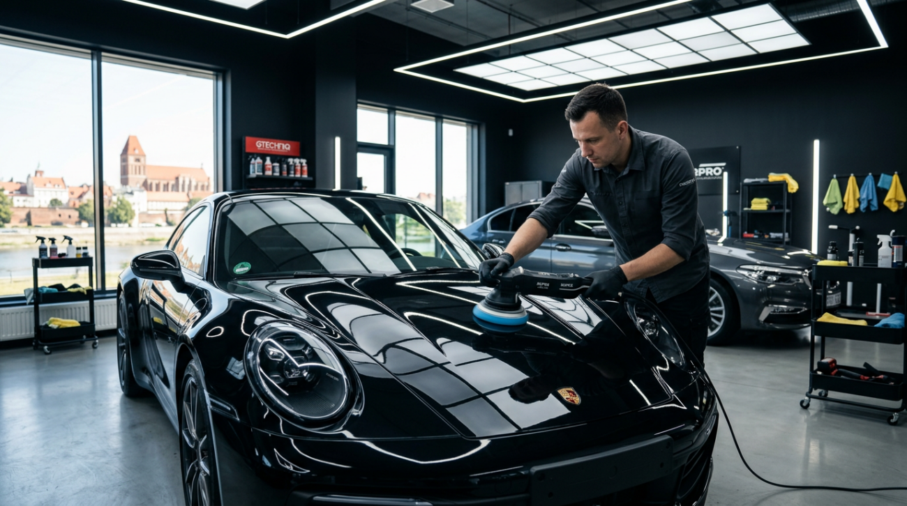 Ranking studiów auto detailingu Toruń 2026 - gdzie najlepiej zabezpieczyć auto?