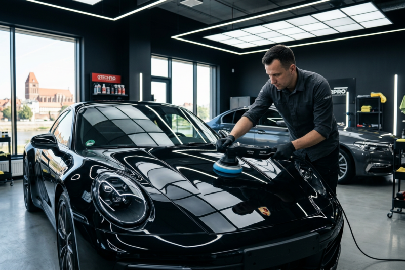 Ranking studiów auto detailingu Toruń 2026 - gdzie najlepiej zabezpieczyć auto?