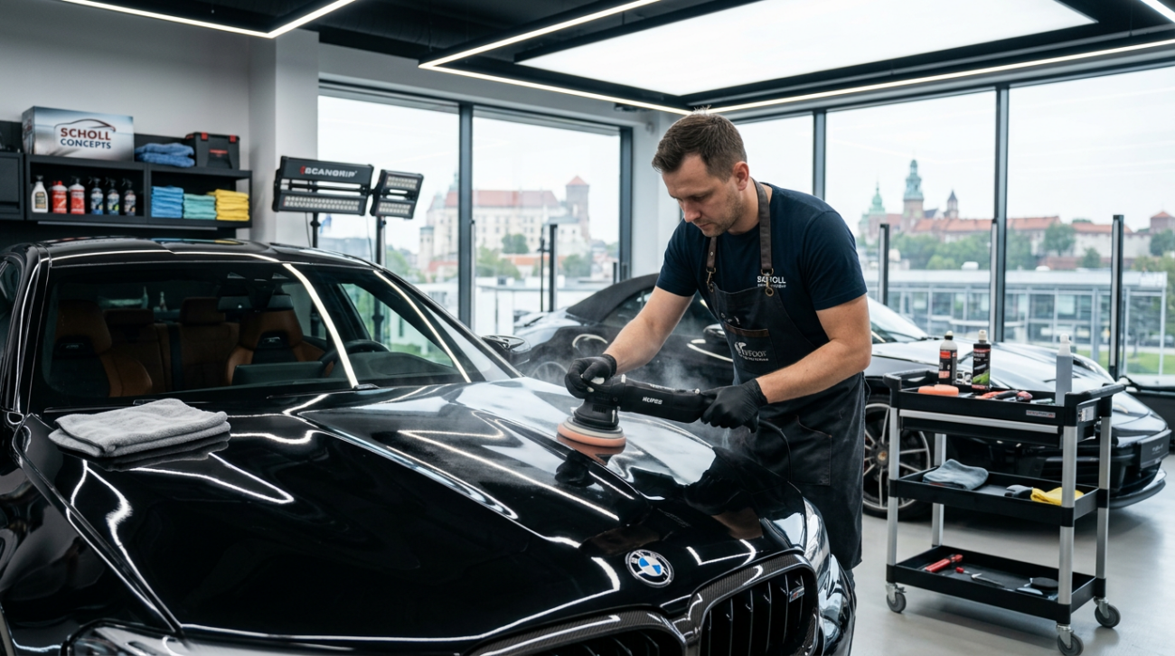 Ranking studiów auto detailingu w Krakowie 2026 - Gdzie najlepiej oddać auto?