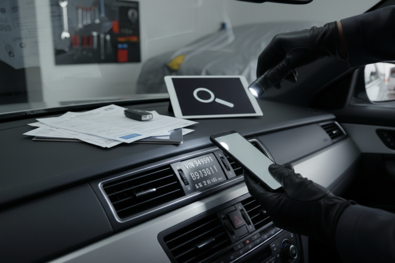 Jak sprawdzić VIN samochodu i co można z niego wyczytać?