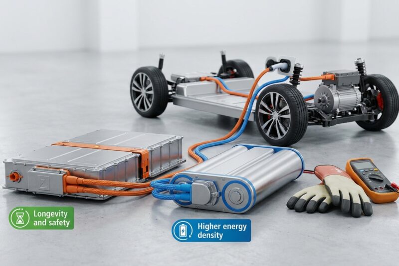 Bateria LFP czy NMC – czym różnią się technologie akumulatorów w autach elektrycznych?