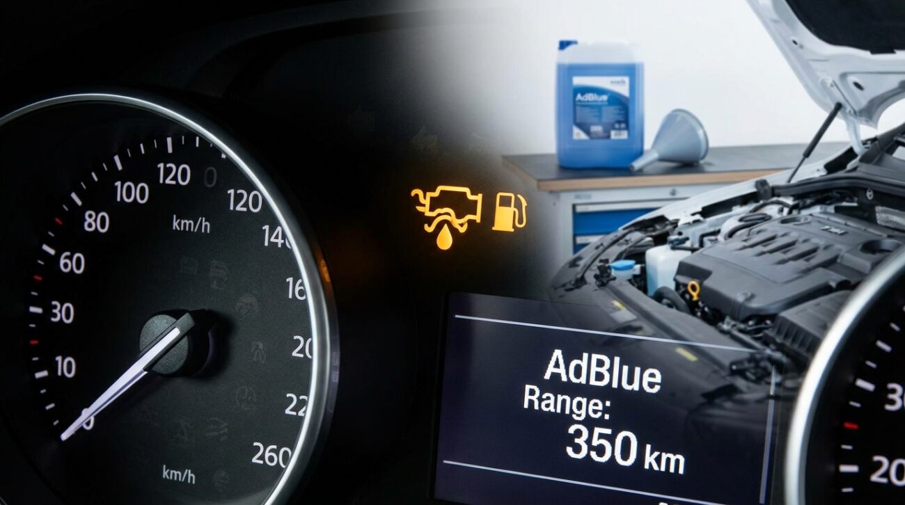 Co oznacza kontrolka AdBlue i ile kilometrów można jeszcze przejechać?