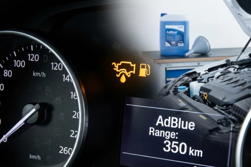 Co oznacza kontrolka AdBlue i ile kilometrów można jeszcze przejechać?