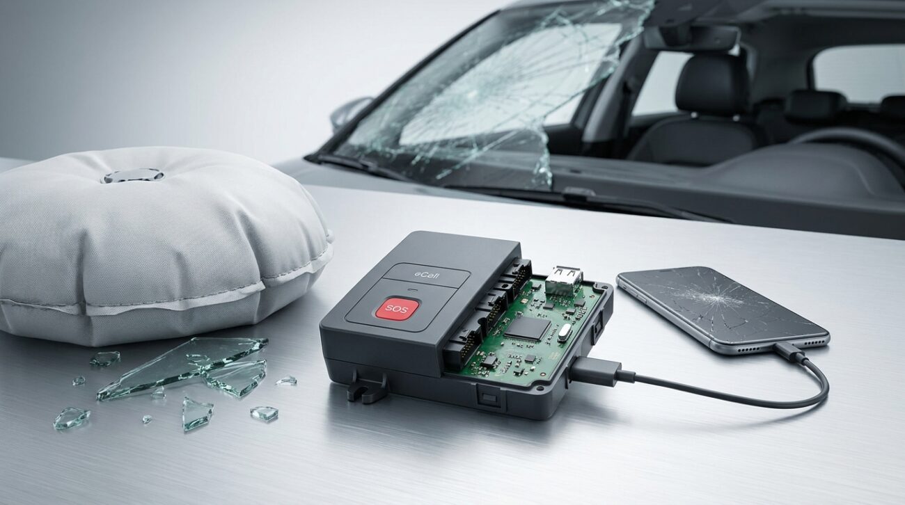 eCall – jak samochód automatycznie wzywa pomoc po wypadku?